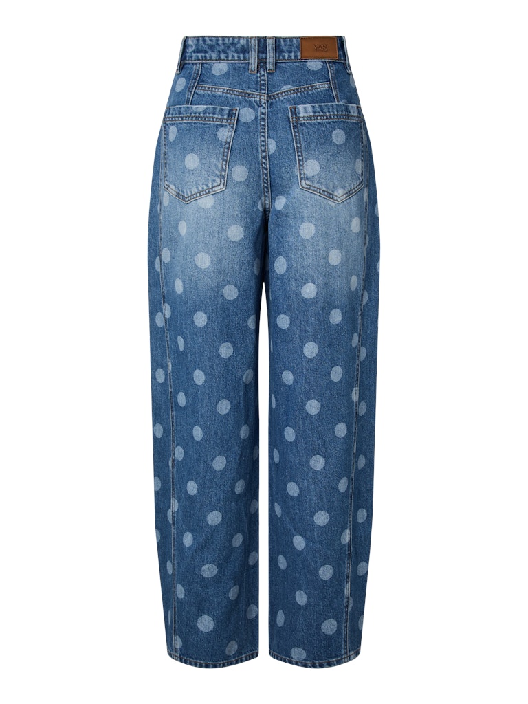 YAS LUA HW BARREL ANKLE JEANS