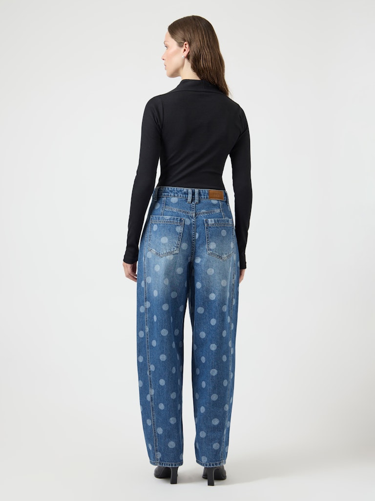YAS LUA HW BARREL ANKLE JEANS