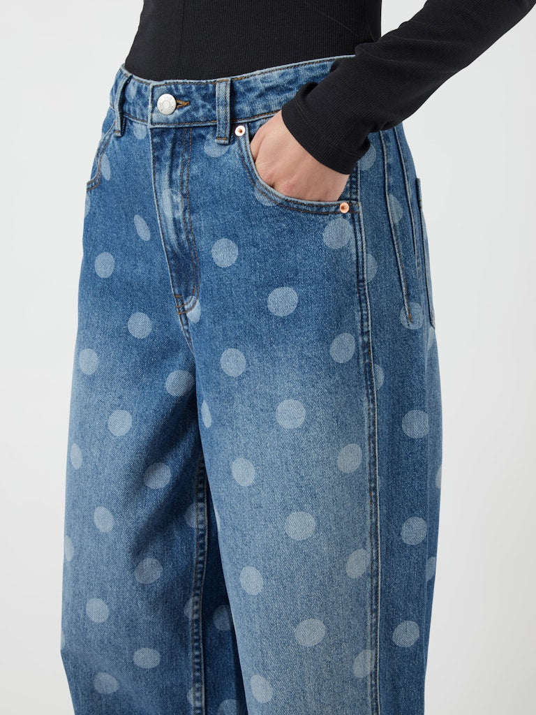YAS LUA HW BARREL ANKLE JEANS