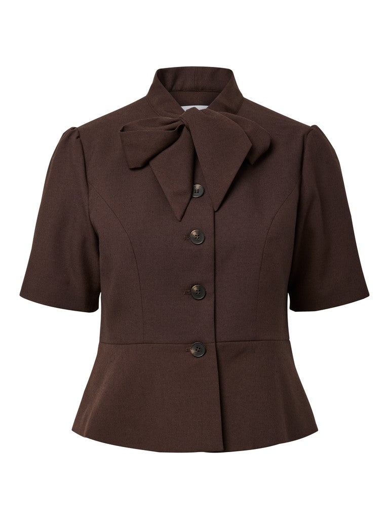YAS RIU 2/4 SCARF BLAZER