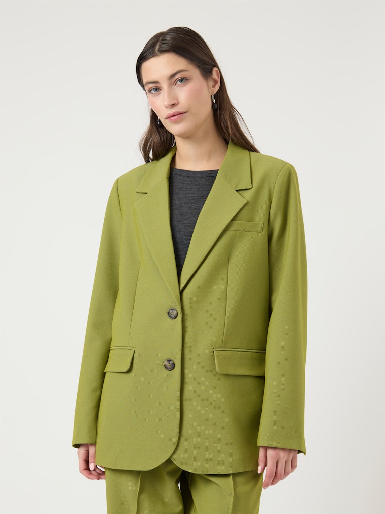 YAS REEMAJ LS BLAZER | CARDAMON SEED