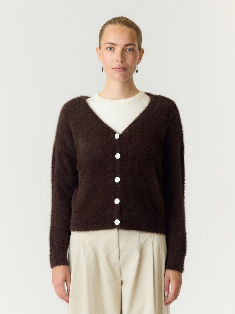 YAS MALLI LS KNIT CARDIGAN - EX