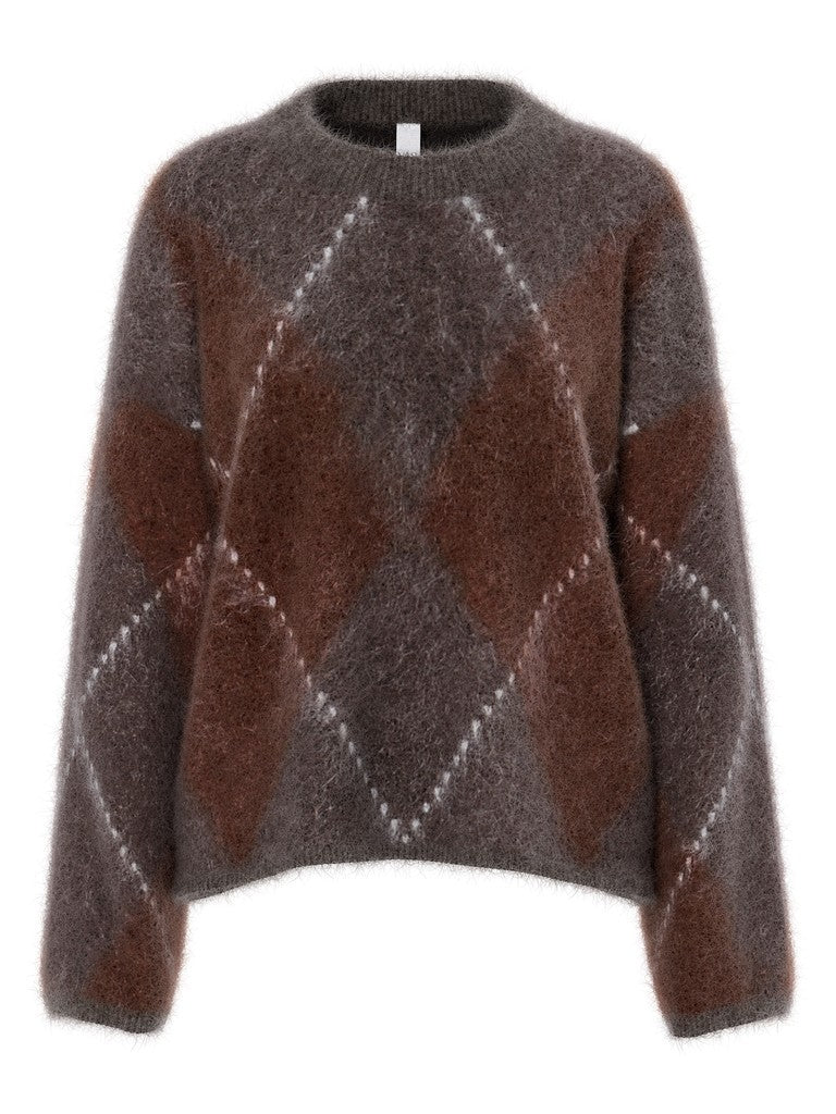YAS ARGY LS MOHAIR BLEND KNIT