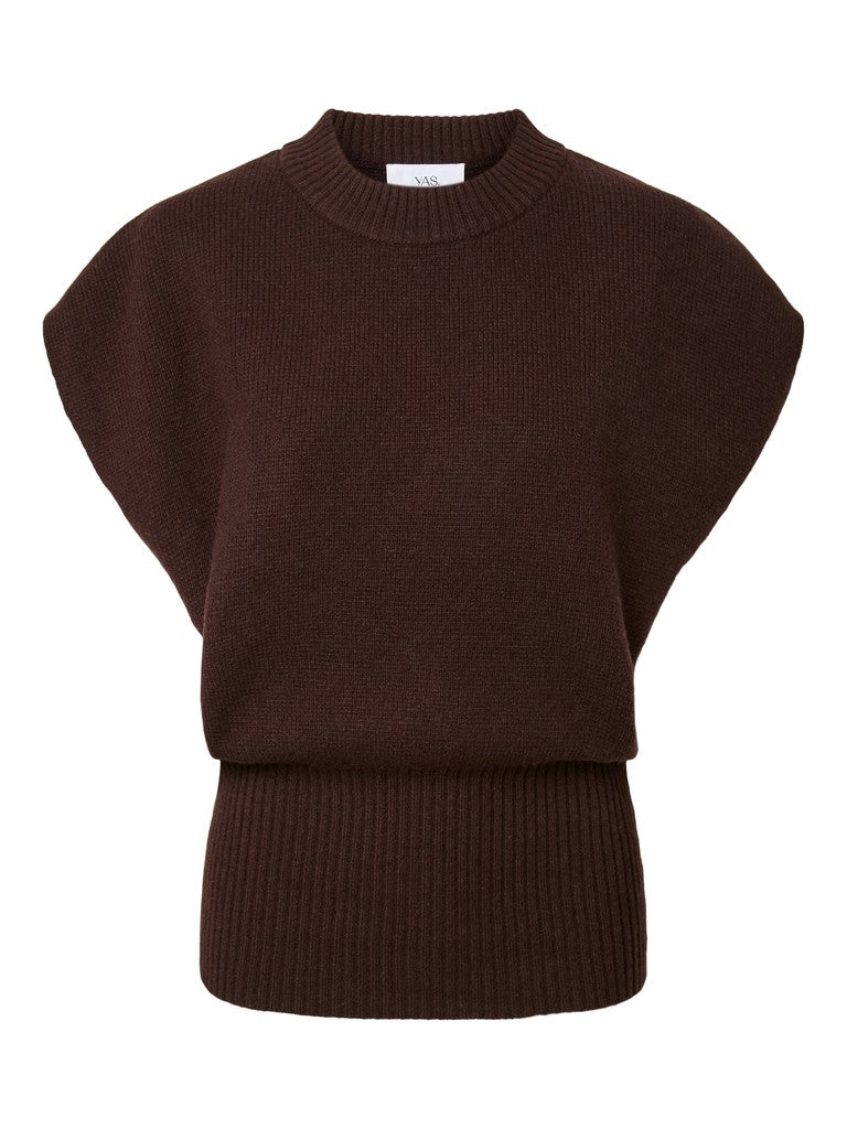 YAS ESLI SL WOOL BLEND KNIT VEST