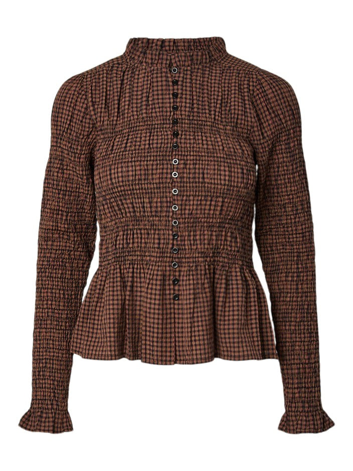 YAS NOTA LS SMOCK TOP