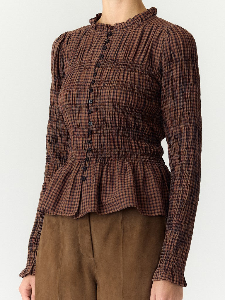 YAS NOTA LS SMOCK TOP