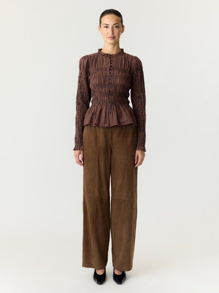 YAS NOTA LS SMOCK TOP