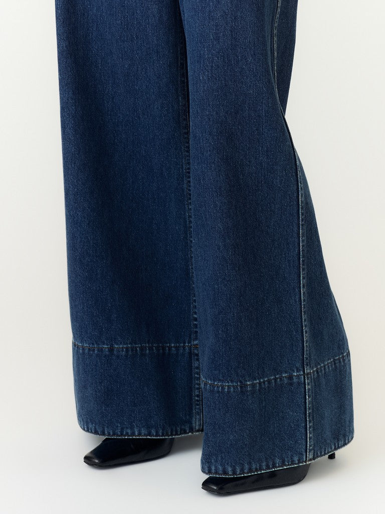 YAS BEA HIGH HEM HW WIDE JEANS