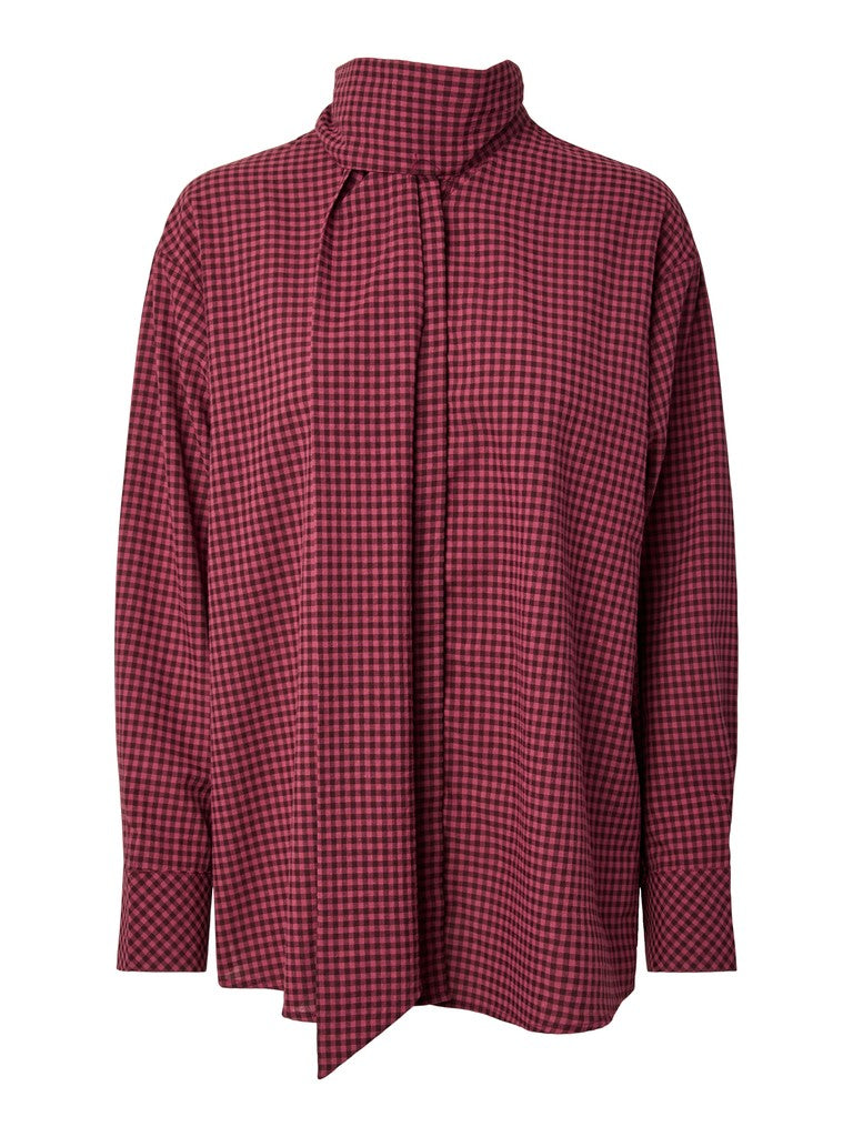 YAS MARGO LS CHECK SHIRT