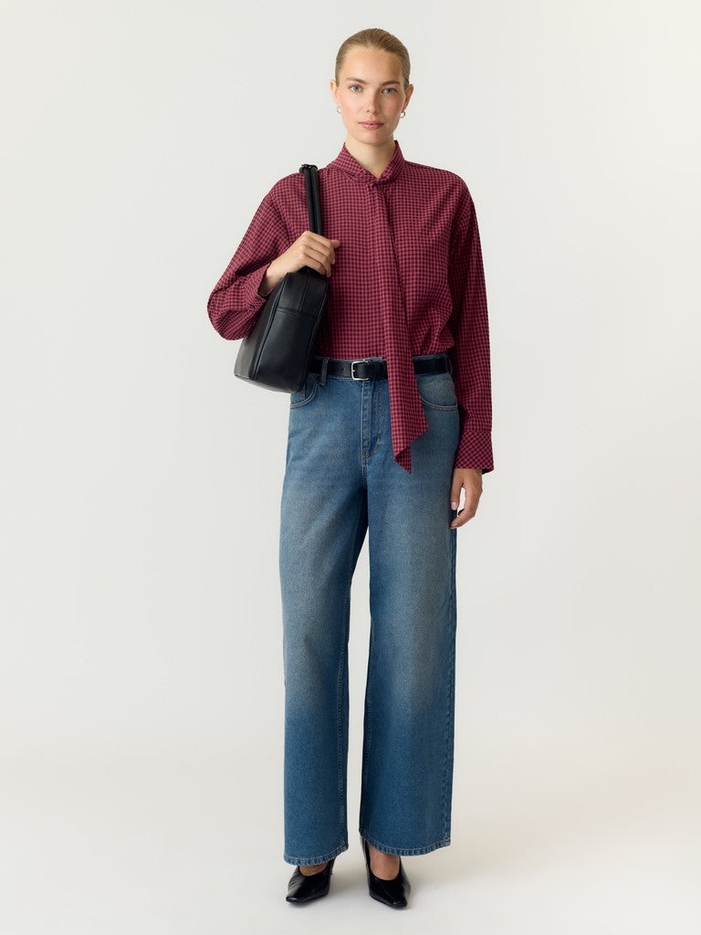 YAS MARGO LS CHECK SHIRT