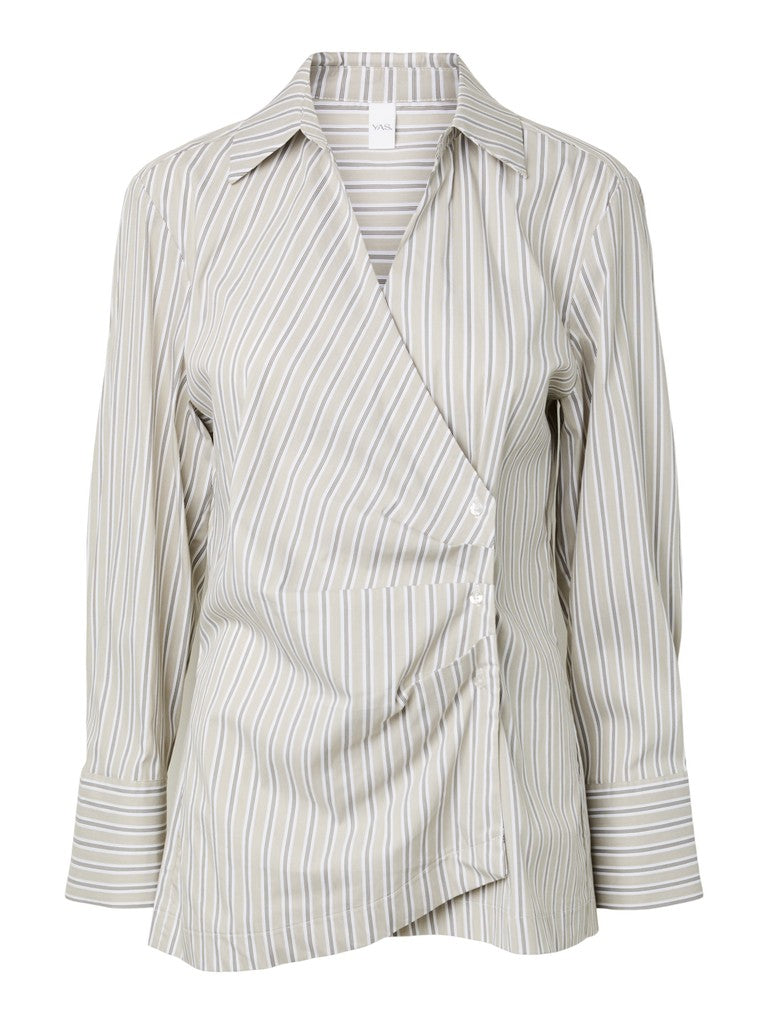 YAS ALISA LS LONG WRAP SHIRT