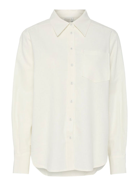 YAS FLAXY LS LINEN SHIRT