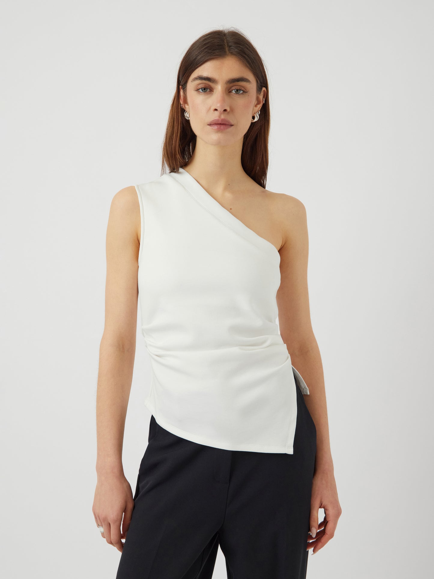 YAS VENICE ONE SHOULDER TOP | WIT