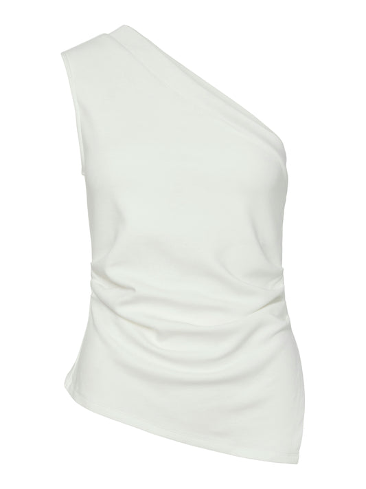 YAS VENICE ONE SHOULDER TOP | WIT