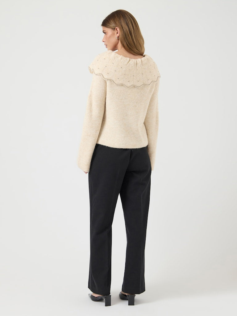 YAS CHARMA LS KNIT PULLOVERS