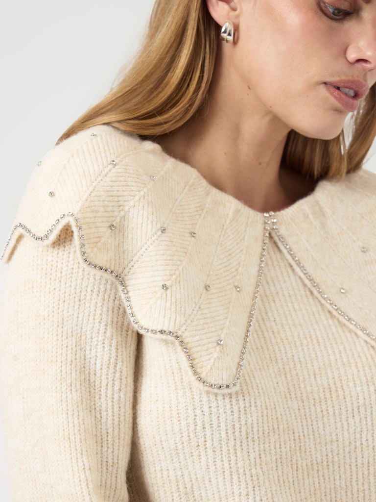YAS CHARMA LS KNIT PULLOVERS