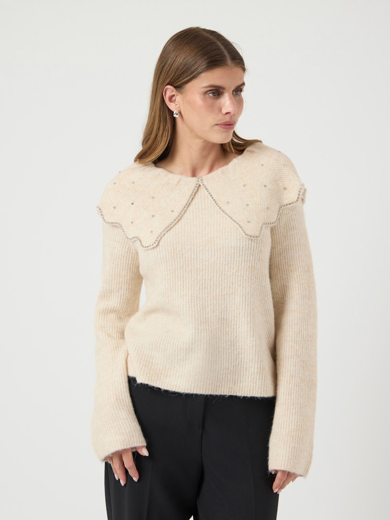 YAS CHARMA LS KNIT PULLOVERS