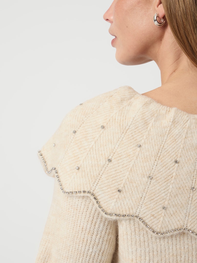 YAS CHARMA LS KNIT PULLOVERS