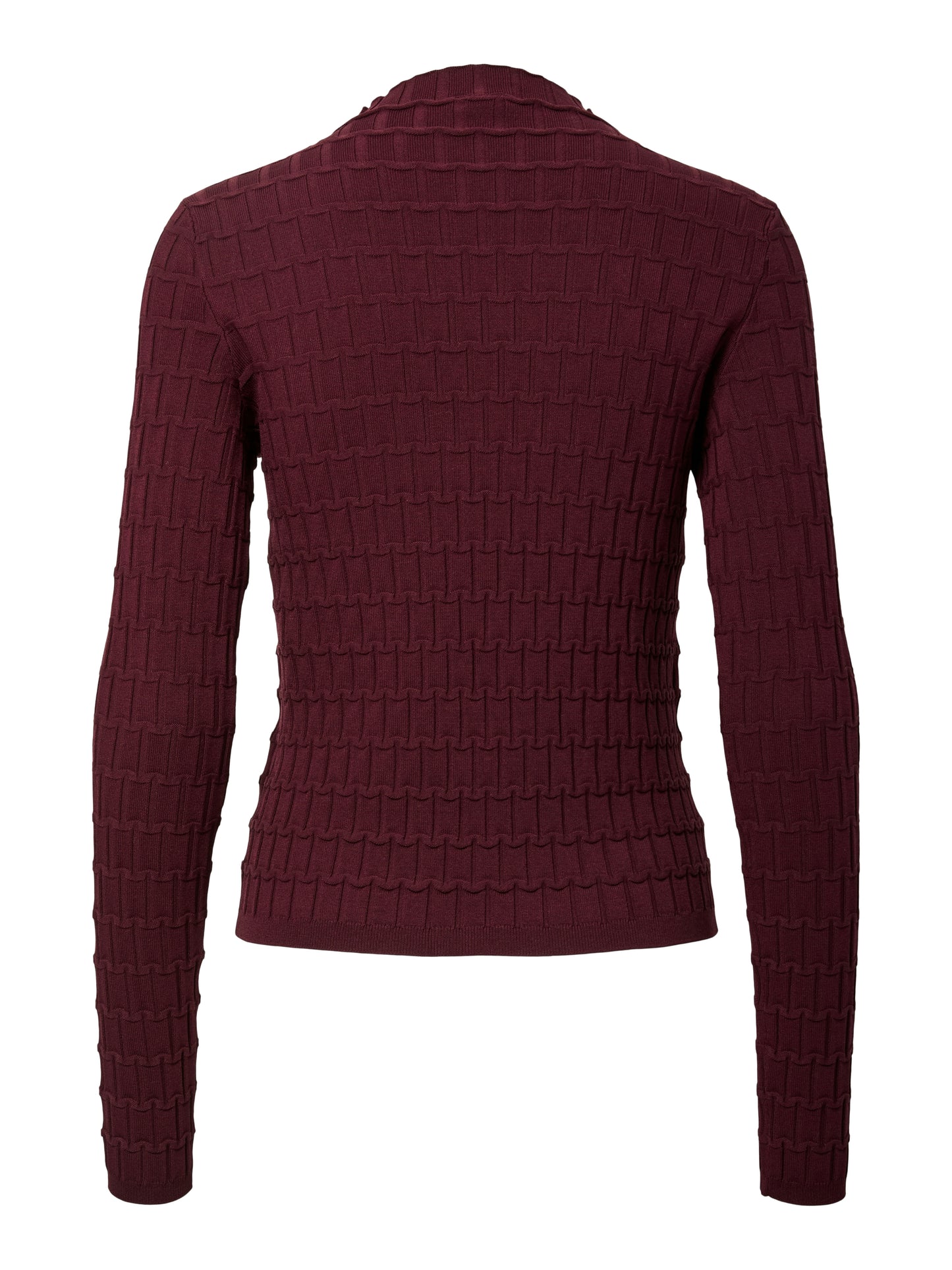 YAS TRIXO KNIT PULLOVER | ROOD