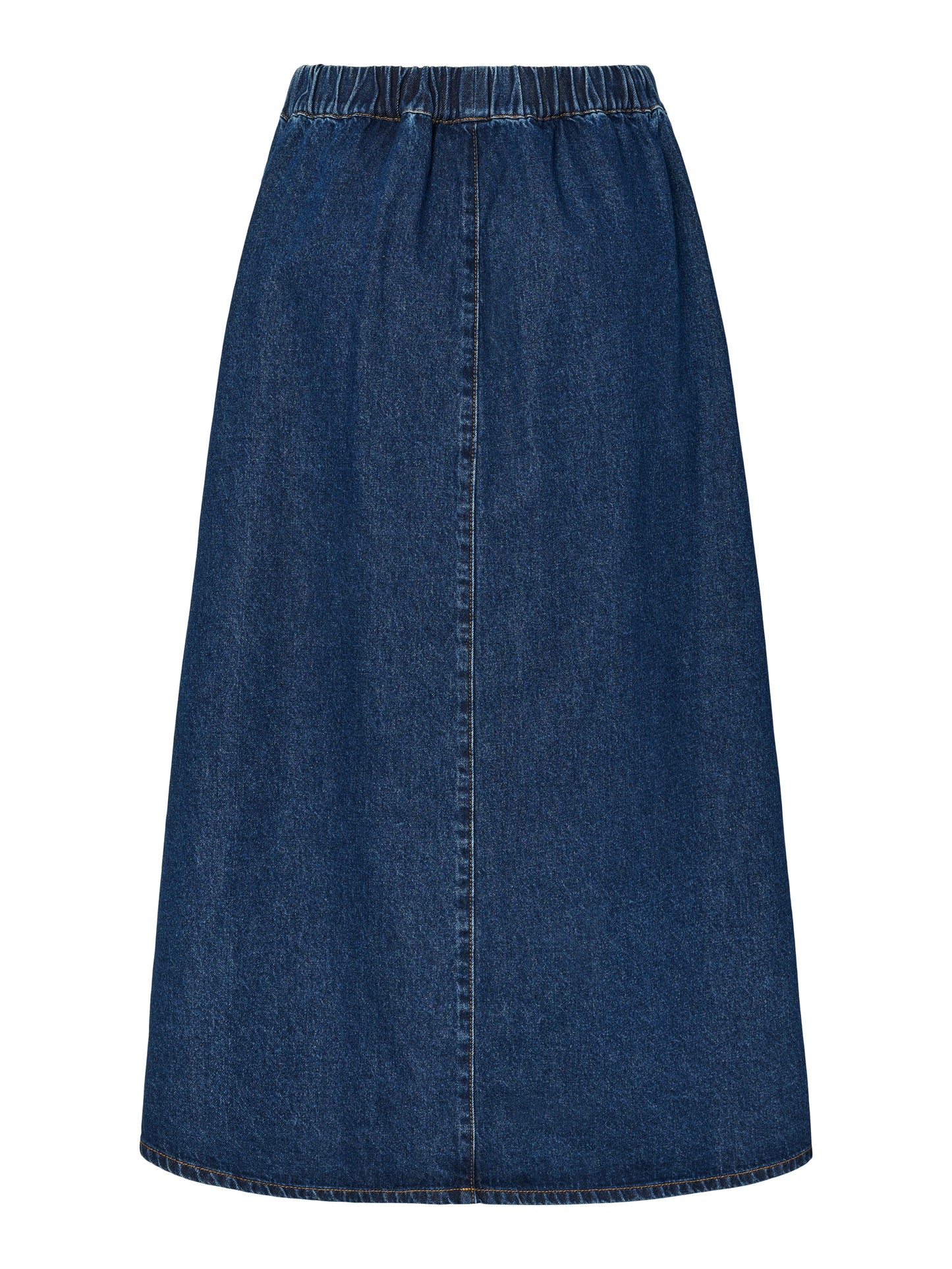 YAS COTMA HW LONG DENIM SKIRT