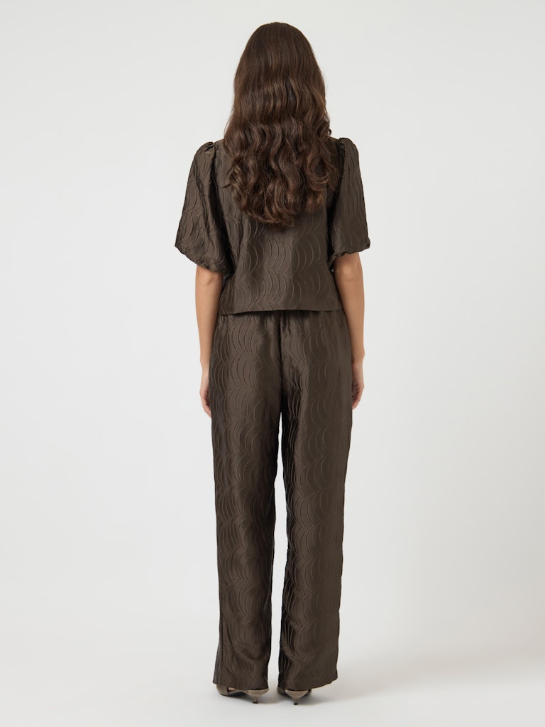 YAS LIMO HMW REGULAR PANT | CHOCOLATE BROWN