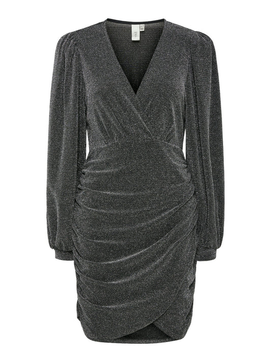 YAS TIKKA LS GLITTER DRESS