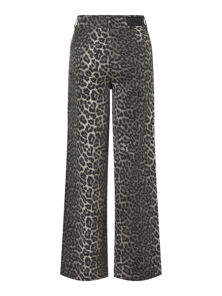 YAS LEONORA HW DENIM JEANS | DARK GREY LEO