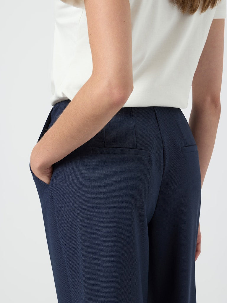 YAS REEMAJ HW PANT NOOS | NAVY BLAZER