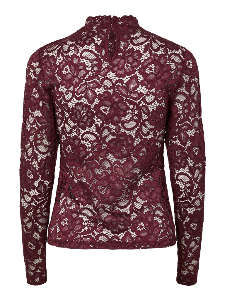 YAS LACEY LS LACE TOP | PORT ROYALE