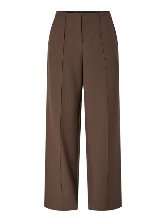 YAS REEMAJ HW PANT NOOS | CHOCOLATE BROWN