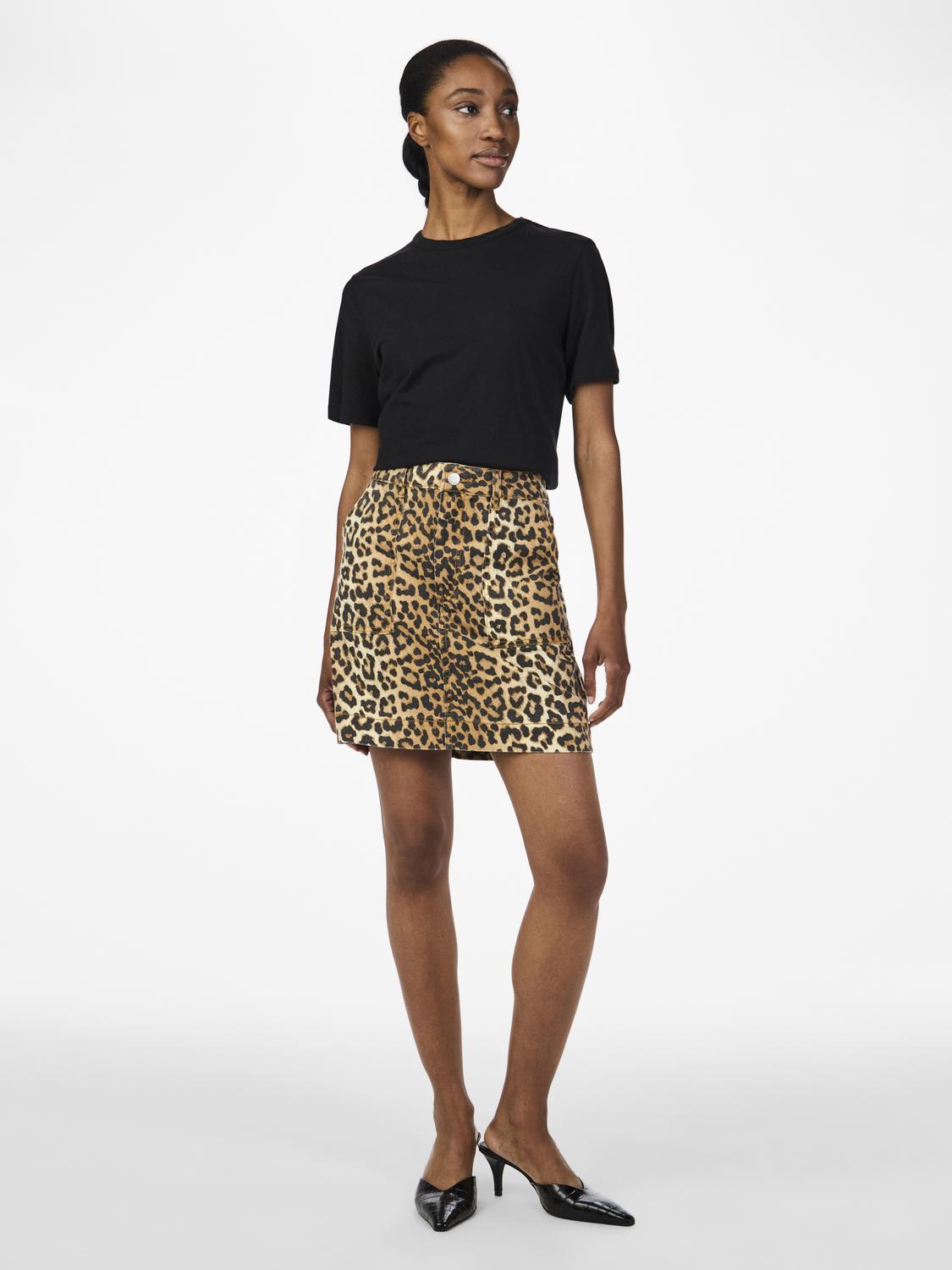 YAS LEONORA HW DENIM SKIRT