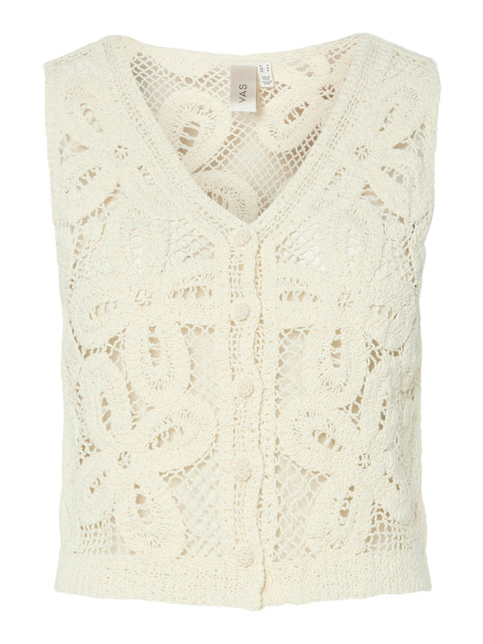 YAS ANULA CROCHET TOP