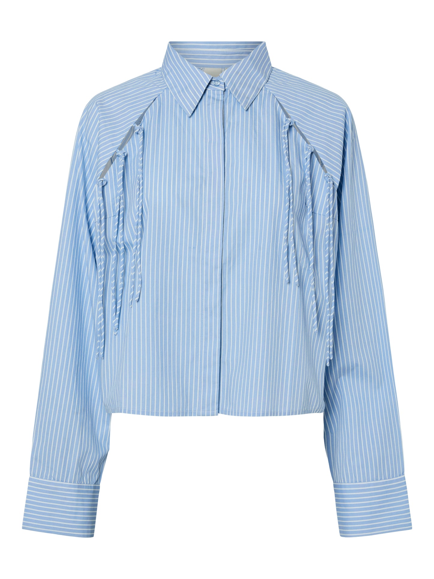 YAS ASTOR LS SHORT SHIRT