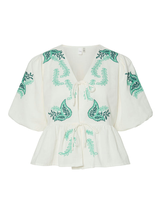 YAS PINE 2/4 TIE TOP