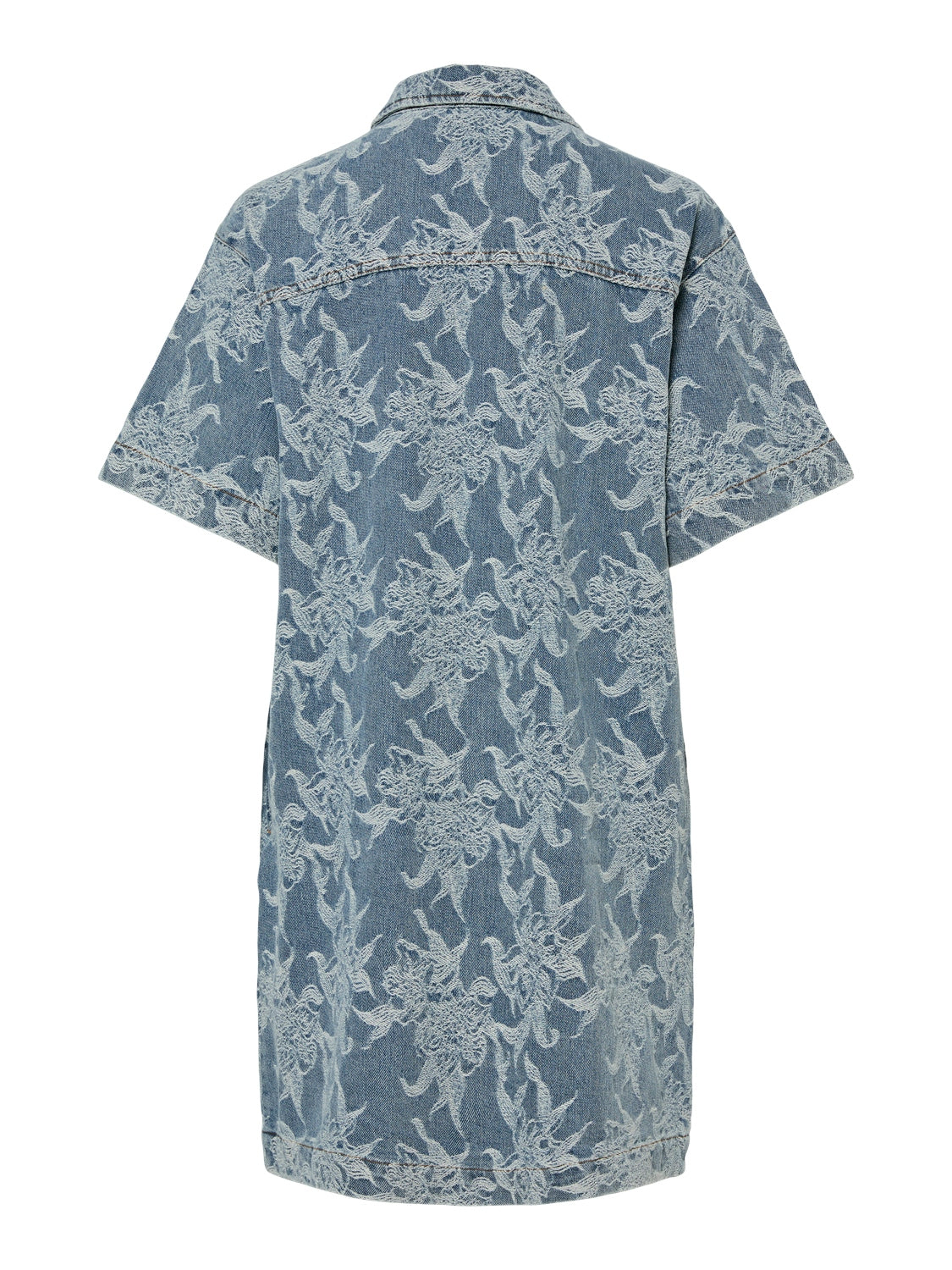 YAS FLAMERA SS DENIM SHIRT DRESS