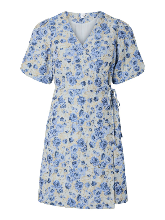 YAS CINDY SS WRAP DRESS