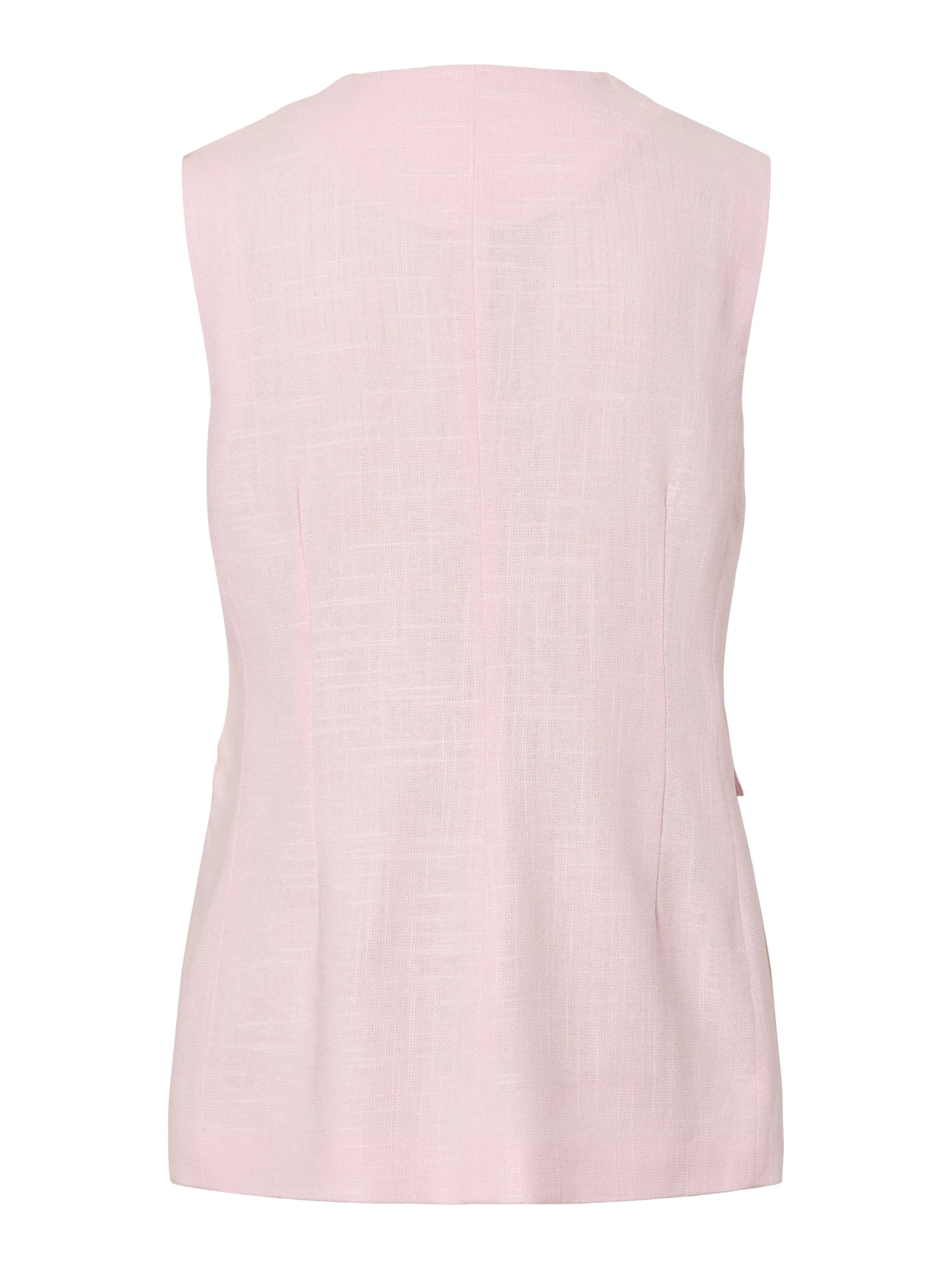 YAS AGANA LINEN BLEND WAISTCOAT