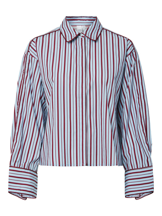 YAS LEE LS PIPING SHIRT