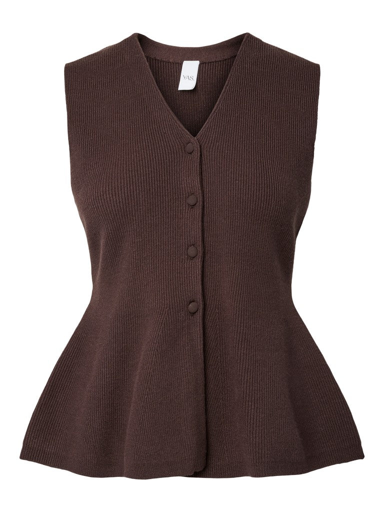 YAS BEANI SL KNIT TOP S.