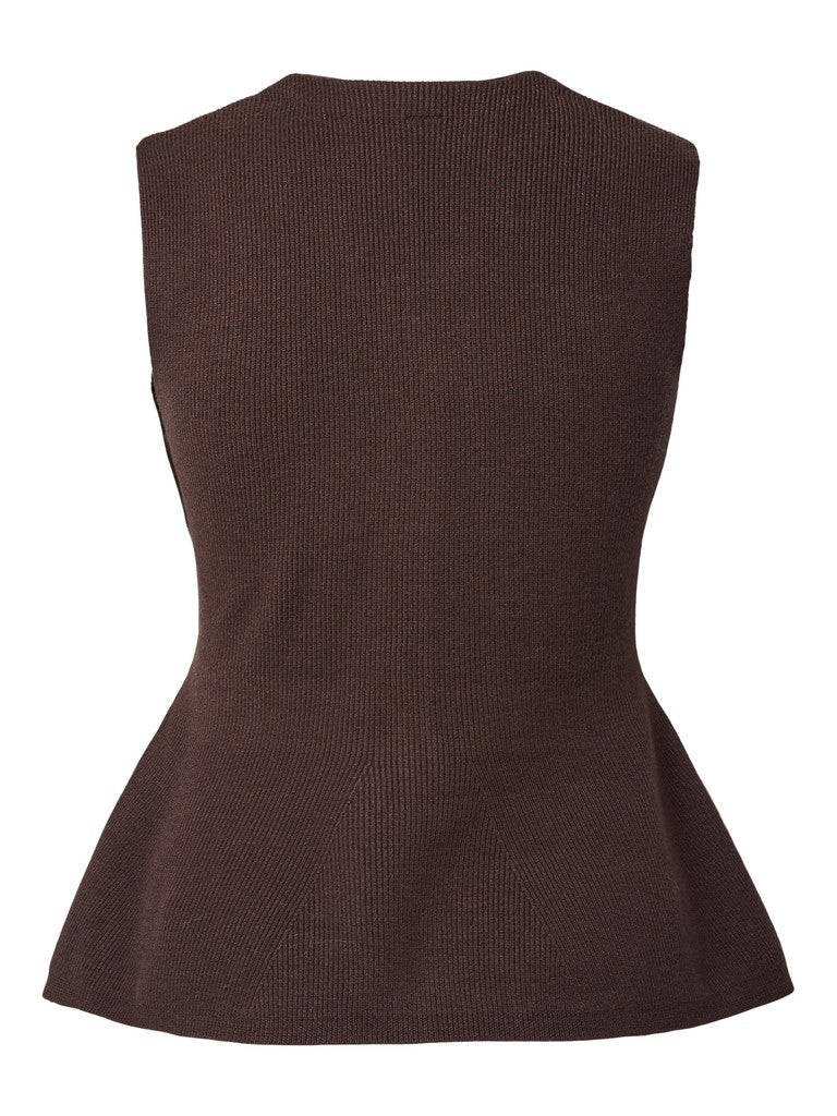 YAS BEANI SL KNIT TOP S.