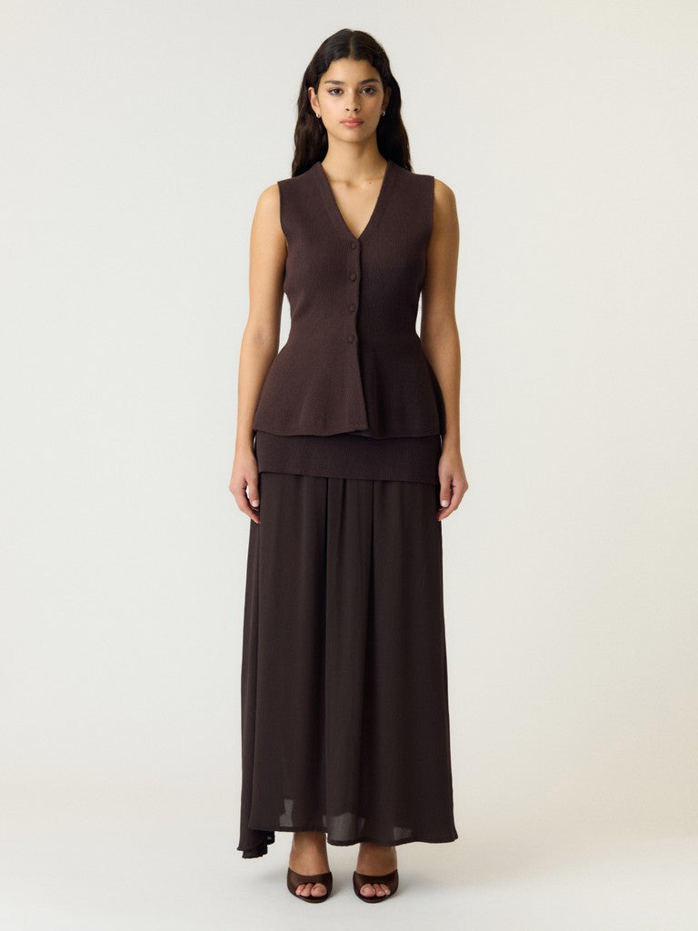 YAS BEANI SL KNIT TOP S.