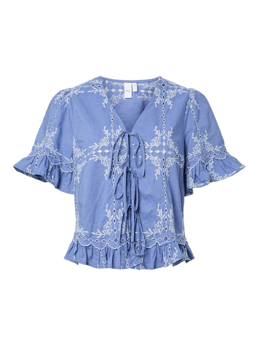 YAS ELLIE SS TIE TOP