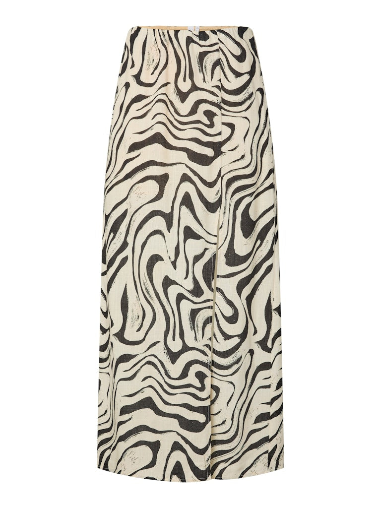 YAS OXY HW ANKLE SKIRT