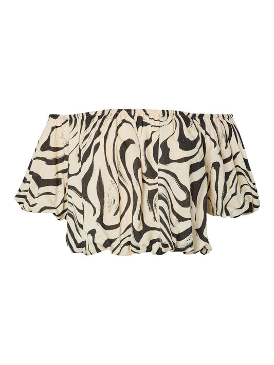 YAS OXY OFF SHOULDER TOP