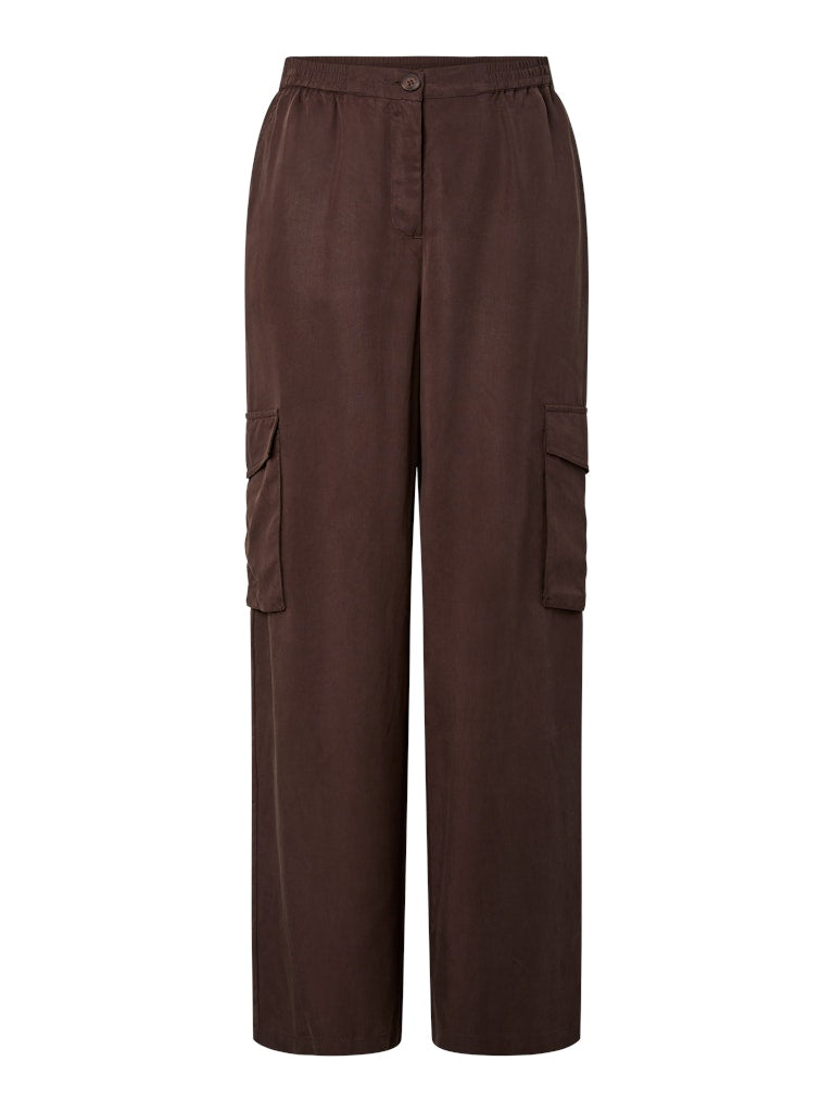 YAS BAMBOO HMW PANT | COFFEE BEAN