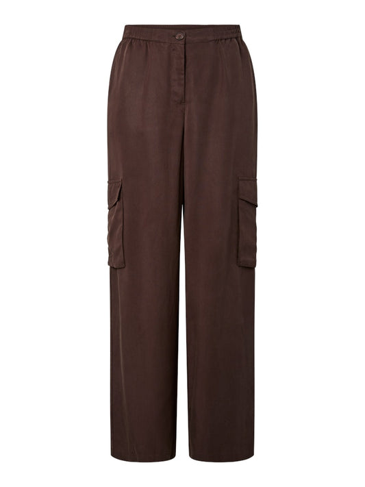 YAS BAMBOO HMW PANT | COFFEE BEAN