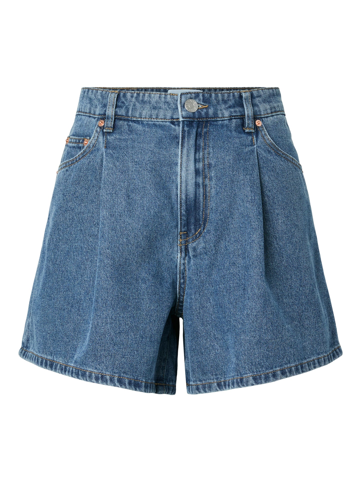YAS GEMMA HW DENIM SHORT