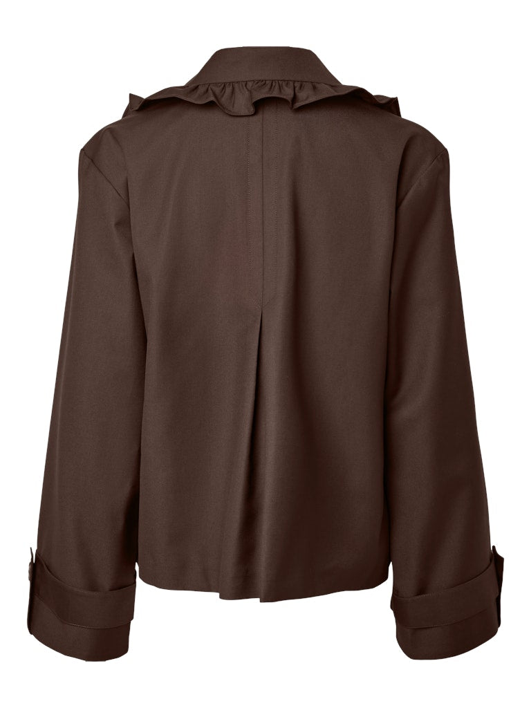 YAS ELSANA LS SHORT TRENCHCOAT