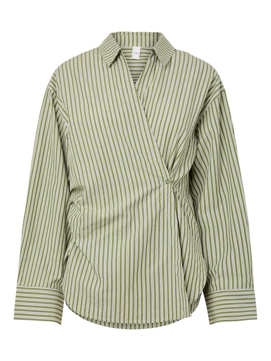 YAS AREMIA LS STRIPE SHIRT