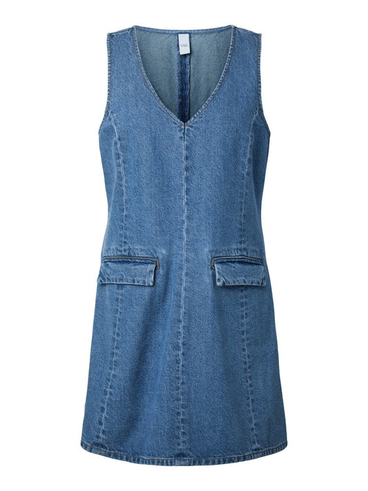 YAS MALEA DENIM SPENCER DRESS